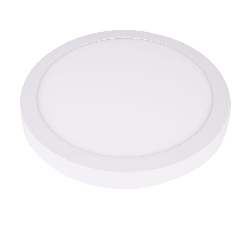 Светильник светодиодный LED 8-24-4K 24Вт 220В 4000К круглый накладной бел. ЭРА Б0050277