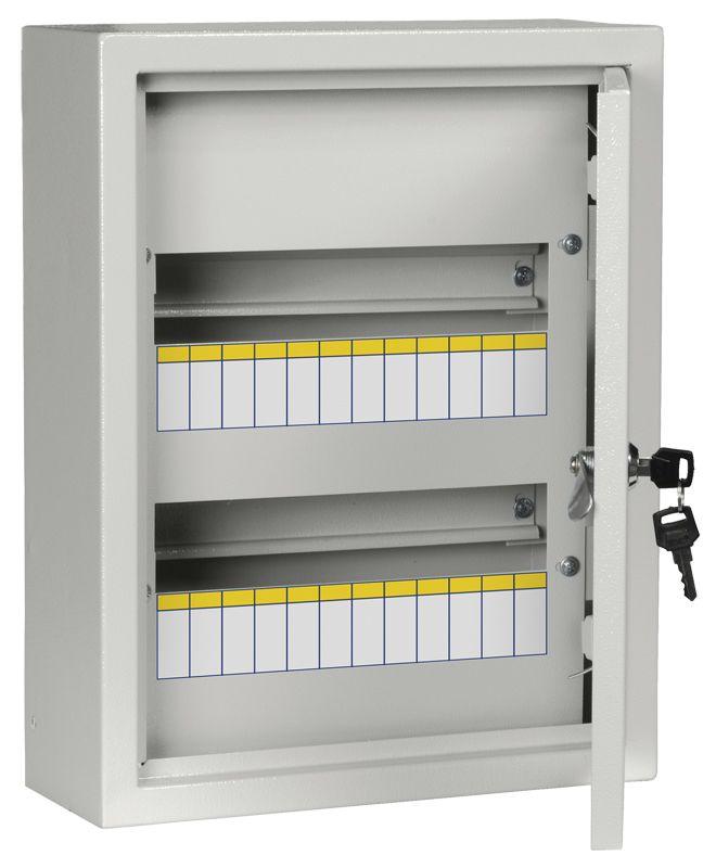 Корпус металлический ЩРн-24з-0 У2 IP54 IEK MKM11-N-24-54-Z